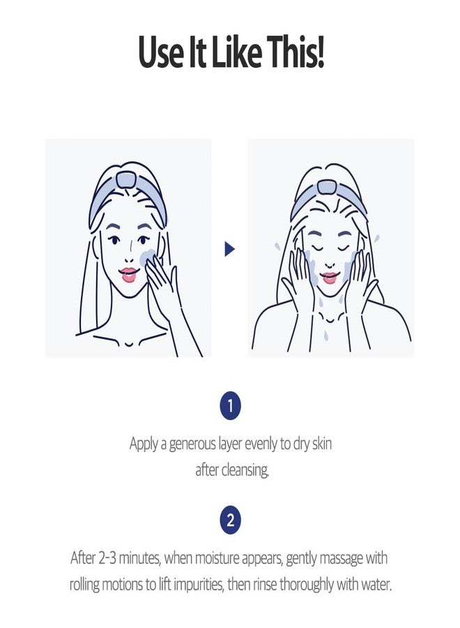 تشارمزون كريم تشارمزون للتحكم في تقشير الوجه والجسم - كريم تقشير على شكل جل من مستحضرات التجميل الكورية للعناية بالمسام والدهون، تنظيف عميق وترطيب مهدئ، عناية بالبشرة كورية، 6.76 أونصة - Image 5